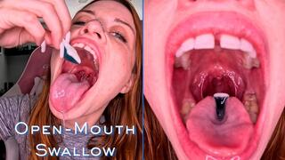 Open-Mouth Swallowing My Bullies - Gummy Shark Swallowing, Burping, Slurping - Giantess Jasper Reed (CUSTOM)