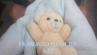 Humiliated plush toy 637