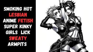 fit sexy alt punk manga anime fetish pit obsessed girls lick sweaty muscled armpits