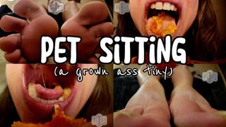 Pet Sitting: A Grown Tiny Man