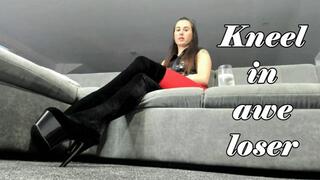 Kneel in awe loser (AVI)