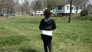 Camping exhibitionism