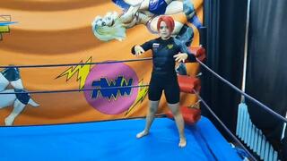 Super skilled girl wrestles