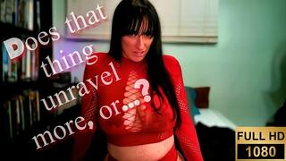 Does that thing unravel then? MP4