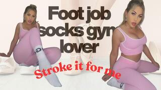Stroke it for my white socks