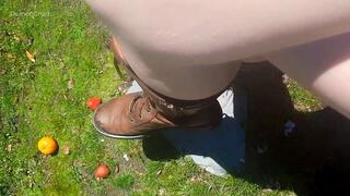 My Booted Garden Crushing