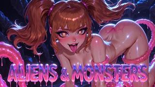 Ensnared in the Alien Embrace: Forbidden Touches of the Cosmic Captor - Watching, Wrapping, Teasing & Overwhelming Release