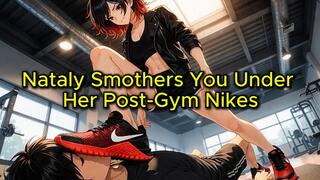 Sweaty Sneaker Domination - Nataly Smothers You Under Her Post-Gym Nikes