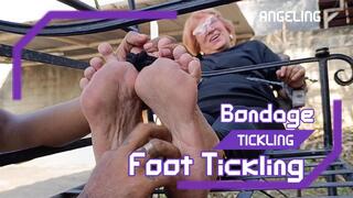 Mature woman receives a lot of tickling on her feet (1)
