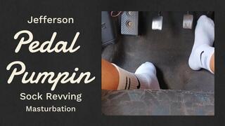 Masturbating while pumping pedal is the most exciting thing ever (T)