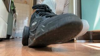 Sniff my sweaty sneakers, socks and feet!
