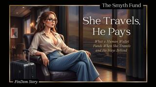 She Travel, He Pays: What a Human Wallet Funds When She Travels and He Stays Behind by Ms Smyth of The Smyth Fund { FinDom Story }