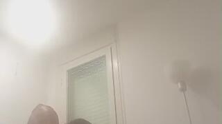 Massive Fake Tits Latina's Household Object Invasion