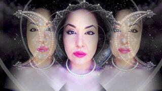 Eye contact feminine power worship