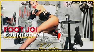 Foot JOI Countdown — Pantyhose Domination | The Countess