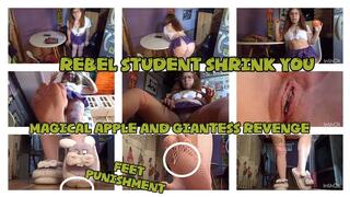 REBEL STUDENT SHRINK YOU AND TAKE REVENGE WITH FEET PUNISHMENT AND MASTURBATION -C4SFeet26