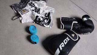 The Calm Before the Strike: Muay Thai Pro Warm-Up—Watch My Ritual from Hand Wraps to Heavy Gloves as I Prep to Own the Ring