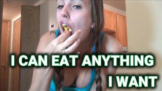 I Can Eat What I Want - Gainer, Facestuffing, Custom Request, Food Fetish, Weight Gain