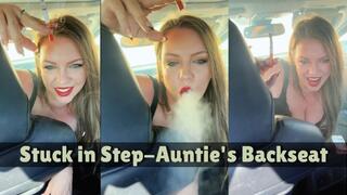 Stuck in Step-Auntie's Backseat