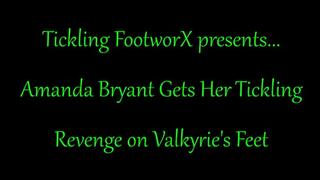 Amanda Bryant Gets Her Tickling Revenge on Valkyrie's Feet