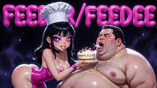 Hungry & Stuffed: Intimate Indulgence - Dessert Feeding, Belly Worship, Sensual Teasing & Heavy Riding