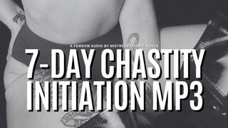 7-Day Chastity Initiation Mantra - Femdom Keyholder Male Chastity Training