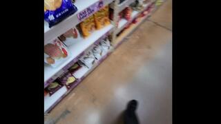 ASMRING My WAY To The Grocery Store Bathroom