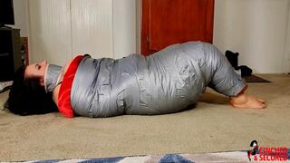 Babysitter Bettie Blanket Mummified and Miserable (MP4 Format)