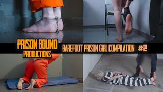Barefoot Prison Girl Compilation #2 - 4K - MOV