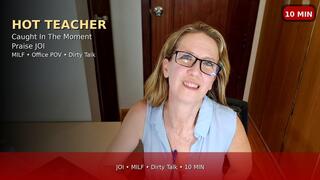 Hot Teacher Caught Masturbating Part One