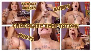 CHOCOLATE FUN -THROAT NOISES - FARTS AND BURPS