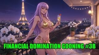 Financial Domination Gooning #3B: Goddess's Mesmeric Drain Trance (Animated)