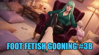 Foot Fetish Gooning #3B: Pampered Sole Eclipse (Animated)
