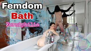 Femdom Bath Human Slave Furniture