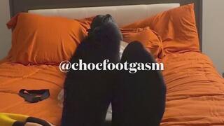 Gagged mummified pantyhose tickle
