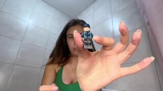 (POV Shrunken) Bratty Stepsister Humiliates Her Tiny Stepbro