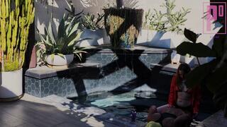 Sexy Luxury Vacation Pool Pegging
