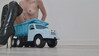 TATRA Truck Ass Riding & Nonstop Farts In Leather Boots