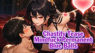 Chastity Tease Mindfuck – Permanent Blue Balls | Goddess Hiyori