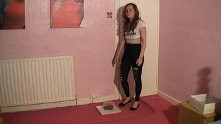 Strawberry Squishing In Ballet Flats