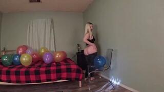 Dominant Galas Tight Balloons Teasing Pop - 4k