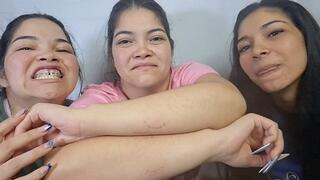 Will it be possible to resist the bites of these two girls?