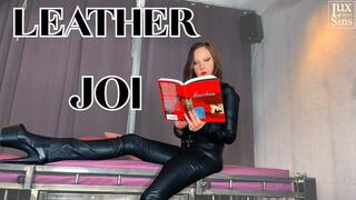 Stroke For Your Leather Goddess - Femdom JOI with Mistress Hecate Enodia - Jerk Off Instructions (AVI)