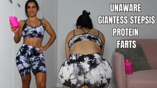 Unaware giantess stepsis protein farts - OnlyVanessa