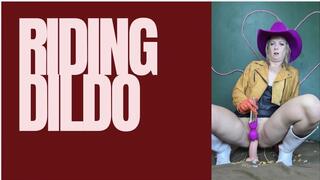 riding dildo new cowgirl in leather