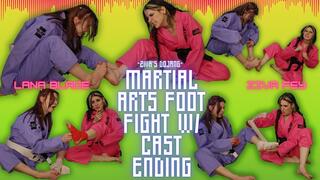 Martial Arts Foot Fight With Cast Ending 4K