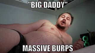 Big Daddy Massive Burps & Belly Show - Loud Wet Burping & Gut Worship