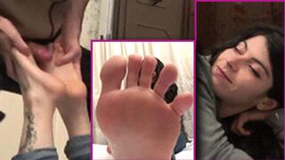 SERENA | 04 | FEET_FUCKING CUM_ON_SOLES POV FEET_SOLES_SPREADTOES MASSAGE