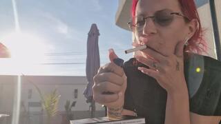 Sobranie Legacy Nicotine Addiction – Deep Inhales & Constant Smoking
