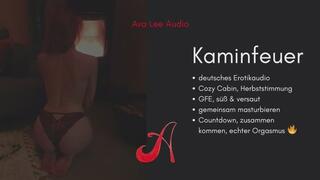 Kaminfeuer | Avalee Audio | German | JOI | Cozy | Mutual Masturbation | Countdown | Mach es dir gemütlich!